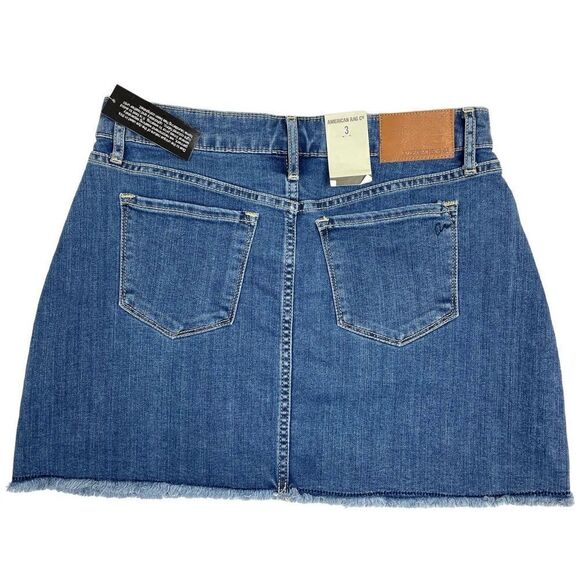 American Rag Juniors Denim Patchwork Mini Jean Skirt Juniors Size 3 NEW - Picture 5 of 7